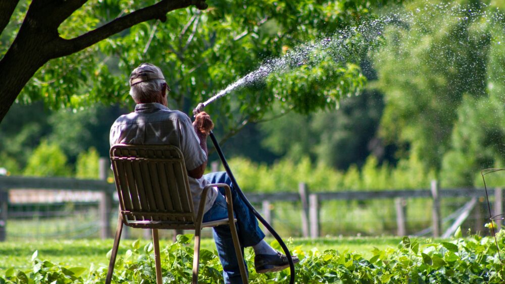 Gartenarbeit nach Schlaganfall
