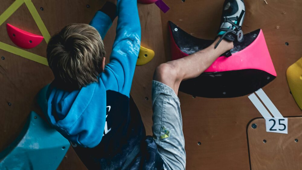 Kind bouldert